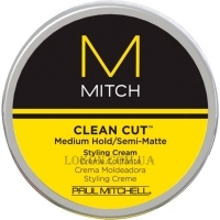 PAUL MITCHELL Mitch Clean Cut - Напівматуючий крем для укладки середньої фіксації