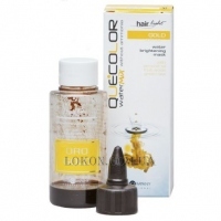 HAIR COMPANY Hair Light Quecolor Water Mix Gold - Маска-фарба для волосся 