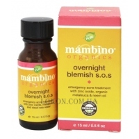 MAMBINO Organics Overnight Blemish S.O.S - Засіб проти висипу та недоліків на шкірі