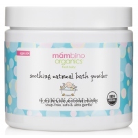 MAMBINO Organics Soothing Oat & Milky Bath - Заспокійлива суміш для купання новонароджених із молоком та вівсом