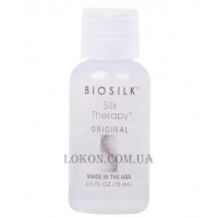 BIOSILK Silk Therapy Original Silk Treatment - Натуральний рідкий шовк для відновлення волосся та надання блиску