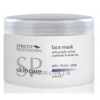 STRICTLY PROFESSIONAL Mask Dry/Mature Skin - Маска для сухої та зрілої шкіри з орхідеєю та білим чаєм