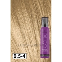 SCHWARZKOPF Igora Color Expert Mousse 9.5-4 - Тонуючий мус для волосся "Світлий блондин бежевий"