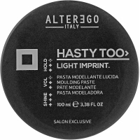 ALTER EGO Hasty Too Light Imprint Molding Paste - Укладаюча паста-блиск для волосся середньої фіксації