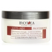 BYOTHEA Anti-Age Professional Intensive Anti-Wrinkle Cream Hyaluronic Acid - Інтенсивний професійний крем від зморшок з гіалуроновою кислотою