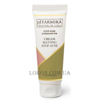 PHARMIKA Stop Acne Matting Cream - Матуючий крем