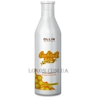 OLLIN Cocktail Bar Hair Cream Shampoo Honey Shake - Крем-шампунь для гладкості волосся "Медовий коктейль"