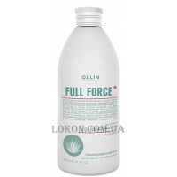 OLLIN Full Force Anti-Dandruff Moisturizing Shampoo with Aloe Extract - Зволожуючий шампунь проти лупи з екстрактом алое