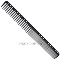 Y.S.PARK Cutting Combs YS-331 Carbon - Гребінець для стрижки довгого волосся, чорний