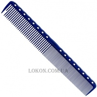 Y.S.PARK Cutting Combs YS-336 Blue - Гребінець для стрижки волосся середньої довжини, синій
