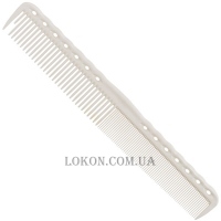 Y.S.PARK Cutting Combs YS-334 White - Гребінець для стрижки короткого волосся, білий