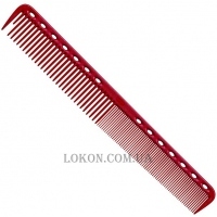 Y.S.PARK Cutting Combs YS-339 Red - Гребінець для стрижки короткого волосся, червоний