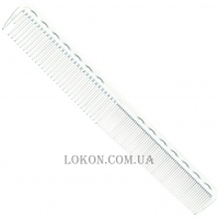 Y.S.PARK Cutting Combs YS-339 White - Гребінець для стрижки короткого волосся, білий
