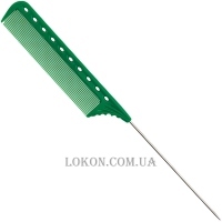 Y.S.PARK YS-112 Tail Combs Green - Гребінець з металевим хвостиком, зелений
