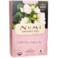 NUMI Organic Tea White Rose - Білий чай "Біла троянда", пакетований