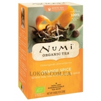 NUMI Organic Tea Orange Spice - Білий чай "Пряний апельсин", пакетований