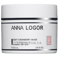 ANNA LOGOR Silky Cranberry Mask - Шовкова зволожуюча маска з екстрактом журавлини (пастоподібна)