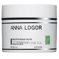 ANNA LOGOR Multivitamin Mask - Мультивітамінна гелева маска для чутливої ​​шкіри