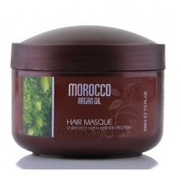 BINGO Morocco Argan Oil Mask Keratin Protein - Маска для волосся з протеїнами та кератином