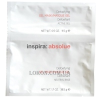 INSPIRA Absolue Detoxifying Gel Mask with Active Charcoal & Mint - Детокс гель-маска