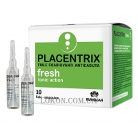 FARMAGAN Placentrix Fresh Ampoules - Лосьйон тонізуючий проти випадіння волосся