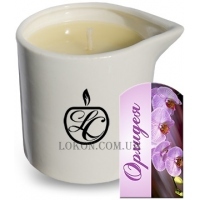 LIVE CANDLE Massage Candle Orchid - Масажна свічка-люкс "Орхідея"