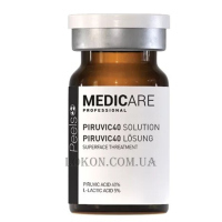 MEDICARE Piruvic40 Solution - Пировиноградний пілінг 40% (водно-спиртовий розчин)