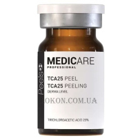 MEDICARE TCA25 Peel - Трихлороцтовий пілінг 25% (водно-спиртовий розчин)