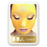 LINDSAY Luxury Gold Magic Mask - Омолоджуюча маска для обличчя з 24-каратним золотом