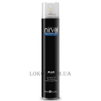 NIRVEL Styling Hair Spray Plus - Лак для волосся сильної фіксації + блиск