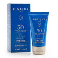 BIOLINE JATO' Sundefense High Protection SPF-30 Face Cream Age Protection - Сонцезахисний антивіковий крем для обличчя SPF-30
