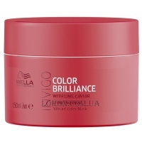 WELLA Invigo Color Brilliance Vibrant Color Mask Fine/Normal Hair - Маска для яскравості кольору фарбованого тонкого та нормального волосся