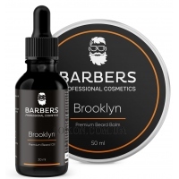 BARBERS Set Brooklyn - Набір для догляду за бородою 