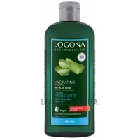 LOGONA Aloe Vera Hydrating Shampoo - Зволожуючий біо-шампунь для сухого волосся з алоє