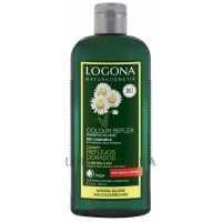 LOGONA Color Shampoo Chamomile - Біо-шампунь для світлого волосся "Ромашка"