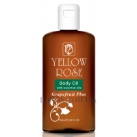 YELLOW ROSE Body Oil Grapefruit - Масажна олія з ефірною олією грейпфрута та ялівцю