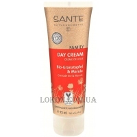 SANTE Family Day Cream Organic Pomegranate & Marula - Денний крем для обличчя "Гранат та марула"