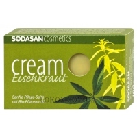 SODASAN Cream Verbena Soap - Органічне крем-мило для обличчя з оліями ши та вербени
