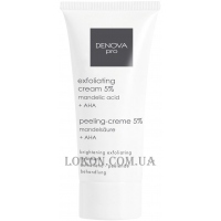 DENOVA Pro Peeling Cream 5% - Відлущуючий крем 5% з мигдальною кислотою та AHA