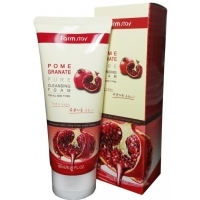 FARMSTAY Pomegranate Pure Cleansing Foam - Пінка для вмивання з гранатом