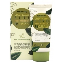 FARMSTAY Green Tea Seed Pure Anti-Wrinkle BB Cream - ВВ крем з екстрактом насіння зеленого чаю