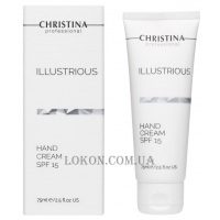CHRISTINA Illustrious Hand Cream SPF-15 - Захисний крем для рук SPF-15