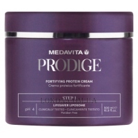 MEDAVITA Prodige Fortifying Protein Cream Step 1 - Зміцнюючий протеїновий крем для відновлення сильно пошкодженого волосся (крок 1)
