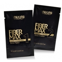 MAXIMA Vitalfarco Fiber Max 1 Bond Maker + 2 Bond Finalizer - Монодоза для кератинового відновлення волосся