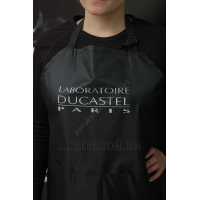 DUCASTEL - Перукарський чорний фартух з логотипом