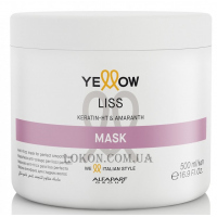 YELLOW Liss Keratin-HT and Amaranth Mask - Маска для випрямлення волосся