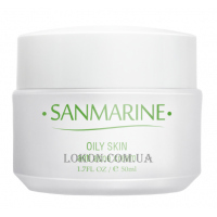 SANMARINE Oily Skin Anti-Acne Cream - Себорегулюючий крем