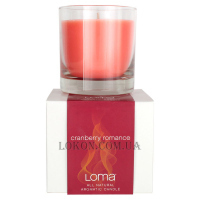 LOMA Candle Cranberry Romance - Ароматизована свічка з ароматом журавлини "Романтика"