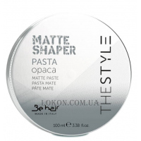BE HAIR The Style Matte Shaper Paste - Матова паста