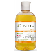 OLIVELLA Olive Oil Shower Gel Orange - Гель для душу та ванни на основі оливкової олії "Апельсин"